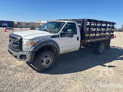 2011 FORD  F-550  4x4  Flatbed Truck