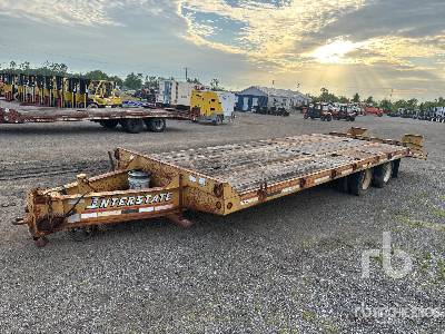 2003 INTERSTATE  28 ft T/A  Equipment Trailer