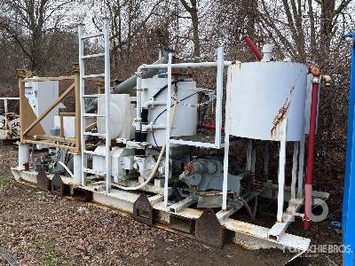 Photo of a  BWS Skid mounted Grout Pump Plant