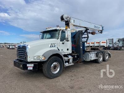 2012 MACK  GU813  Manitex 2250 20000 lb Straight  ...  Boom Truck