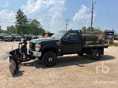 2008 FORD  F-250  XL 4x4  Plow Truck