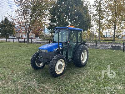 2001 NEW HOLLAND TN65D 4WD Utility Tractor 2001 NEW HOLLAND TN65D 4WD Utility Tractor