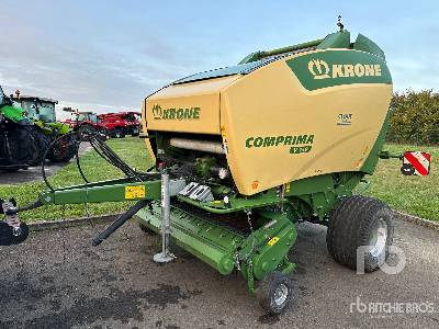 2020 KRONE  COMPRIMA V 150  Presse A Balles Rondes 1 Essieu S/A  Baler