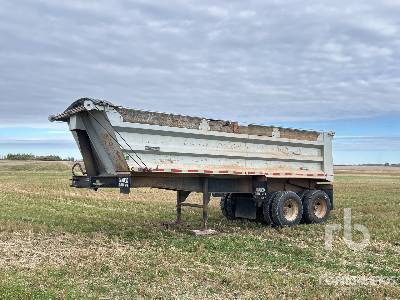 2000 CANUCK 24 ft T/A End Dump Trailer 2000 CANUCK 24 ft T/A End Dump Trailer