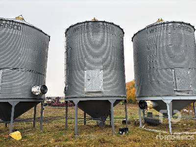 WESTEEL-ROSCO 146 +/- 2250 bu 6 Ring Hopper Grain Bin WESTEEL-ROSCO 146 +/- 2250 bu 6 Ring Hopper Grain Bin