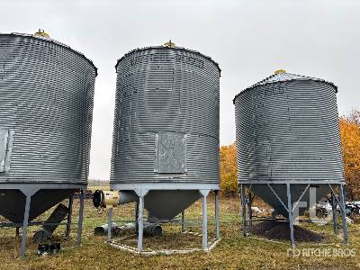 WESTEEL-ROSCO 146 +/- 2250 bu 6 Ring Hopper Grain Bin WESTEEL-ROSCO 146 +/- 2250 bu 6 Ring Hopper Grain Bin