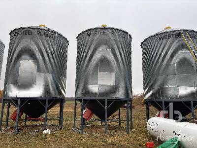 WESTEEL-ROSCO 146 +/- 2250 bu 6 Ring Hopper Grain Bin WESTEEL-ROSCO 146 +/- 2250 bu 6 Ring Hopper Grain Bin
