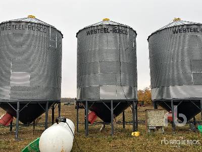 WESTEEL-ROSCO 146 +/- 2250 bu 6 Ring Hopper Grain Bin WESTEEL-ROSCO 146 +/- 2250 bu 6 Ring Hopper Grain Bin