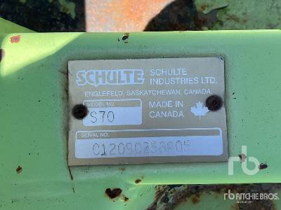 1999 SCHULTE  S70  84 in  Landscape Equipment - Other