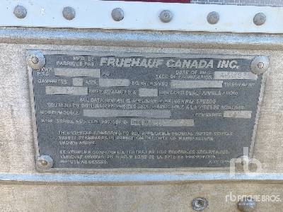 1987 FRUEHAUF 45 ft T/A Sprayer Trailer 1987 FRUEHAUF 45 ft T/A Sprayer Trailer