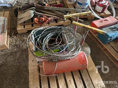 Air Tank, (2) Steel Stand, Cables Hand Tools Air Tank, (2) Steel Stand, Cables Hand Tools