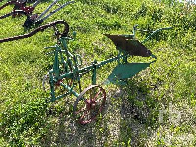 GEBRUDER EBERHARDT 1 Bottom Antique Breaking Plow GEBRUDER EBERHARDT 1 Bottom Antique Breaking Plow