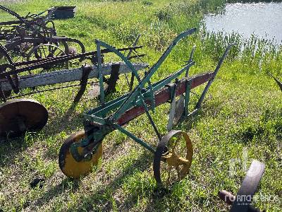 1 Bottom Antique Breaking Plow 1 Bottom Antique Breaking Plow