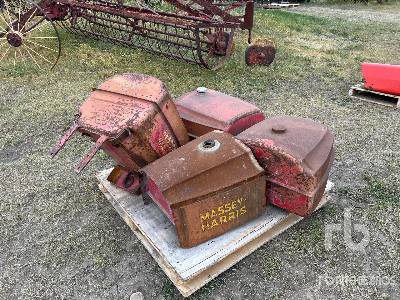 MASSEY HARRIS Quantity of (4) Tractor Fuel Tanks Parts/Stationary Trucks - Other MASSEY HARRIS Quantity of (4) Tractor Fuel Tanks Parts/Stationary Trucks - Other