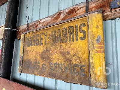 MASSEY HARRIS Sign Parts/Stationary Trucks - Other MASSEY HARRIS Sign Parts/Stationary Trucks - Other