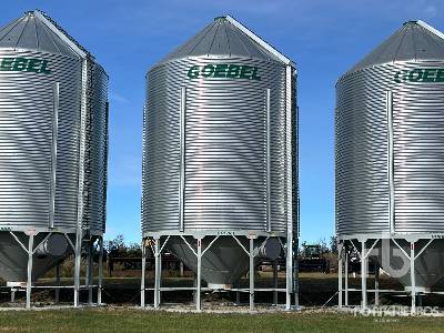 GOEBEL +/- 4900 bu 5 Ring Hopper Grain Bin GOEBEL +/- 4900 bu 5 Ring Hopper Grain Bin
