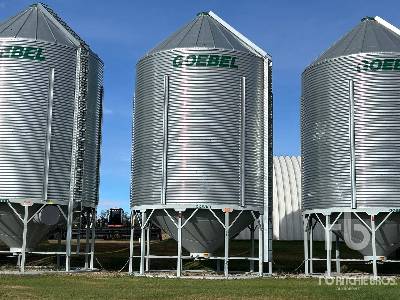 GOEBEL +/- 4900 bu 5 Ring Hopper Grain Bin GOEBEL +/- 4900 bu 5 Ring Hopper Grain Bin