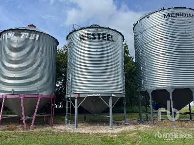 WESTEEL  +/- 2600 bu 4 Ring Hopper  Grain Bin