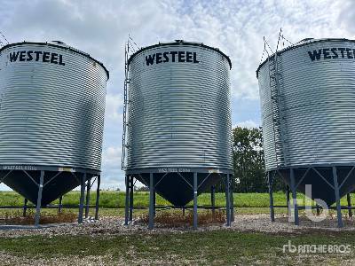 2014 WESTEEL  1805  +/- 4900 bu 5 Ring Hopper  Grain Bin