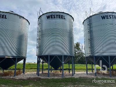 WESTEEL  1805  +/- 4900 bu 5 Ring Hopper  Grain Bin