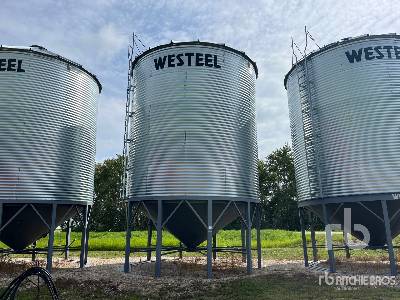WESTEEL  1805  +/- 4900 bu 5 Ring Hopper  Grain Bin