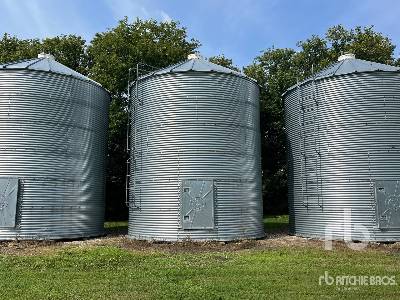 WESTEEL-ROSCO +/- 2200 bu 6 Ring Grain Bin WESTEEL-ROSCO +/- 2200 bu 6 Ring Grain Bin