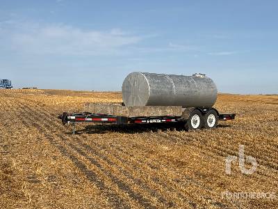 2004 TRAILTECH  18 ft T/A  Flatbed Trailer